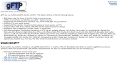 Desktop Screenshot of gftp.org
